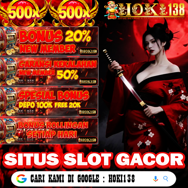 HOKI138 : Destinasi Slot Gacor Terdepan Sensasi Hiburan Luar Biasa Sangat Nyaman